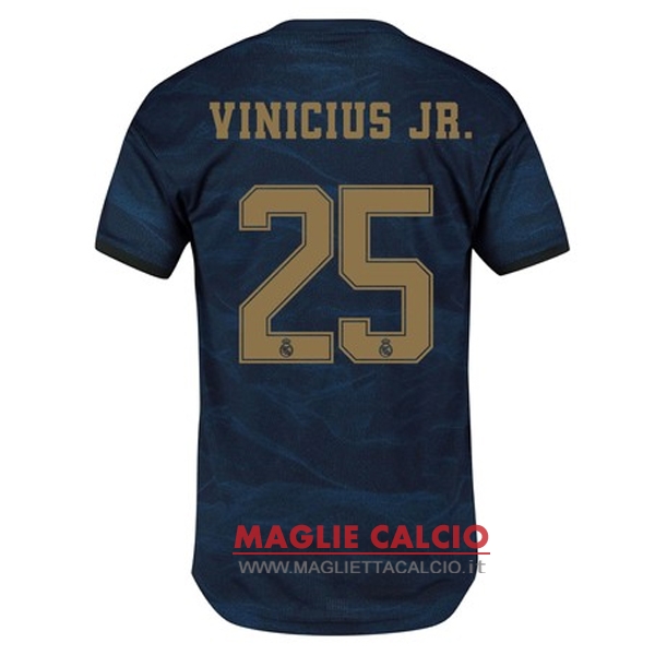 nuova maglietta real madrid 2019-2020 vinicius jr. 25 seconda